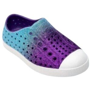 🌿Native Saba Starfish Bling/Shell White Children's Shoes [5]🌿